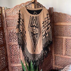 Knit Poncho